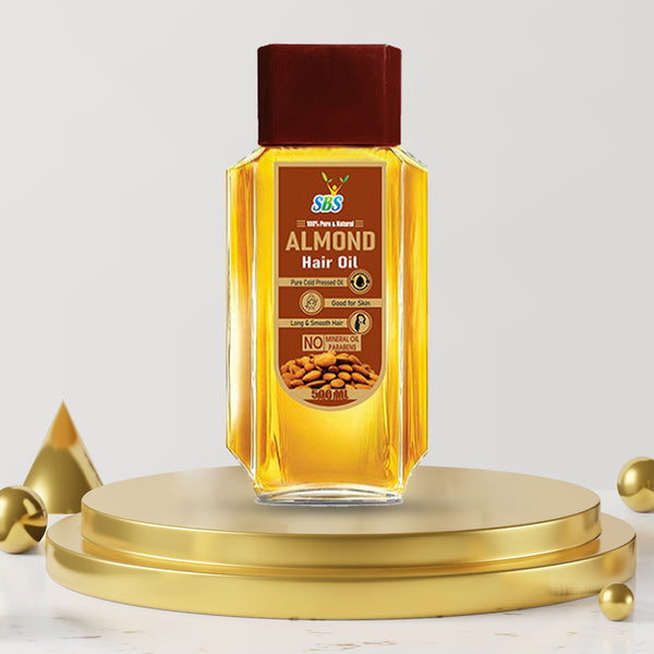 Cold Pressed Almond Hair Oil