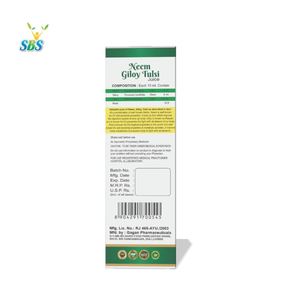 Neem Giloy Tulsi Juice - Image 2